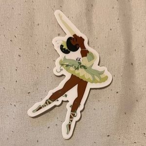 🎁Disney Princess and the Frog Tiana Ballerina Sticker